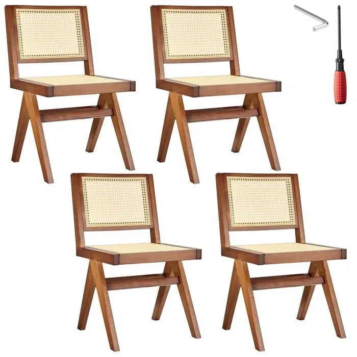 Lissy Eiche dunkel 4er Set
