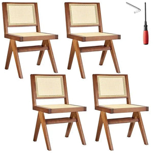 Lissy Eiche dunkel 4er Set