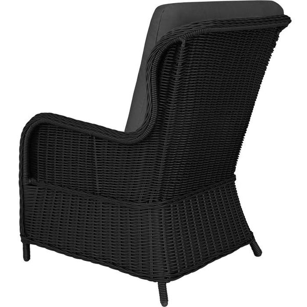 Rattan Sitzgruppe Benissa schwarz/grau