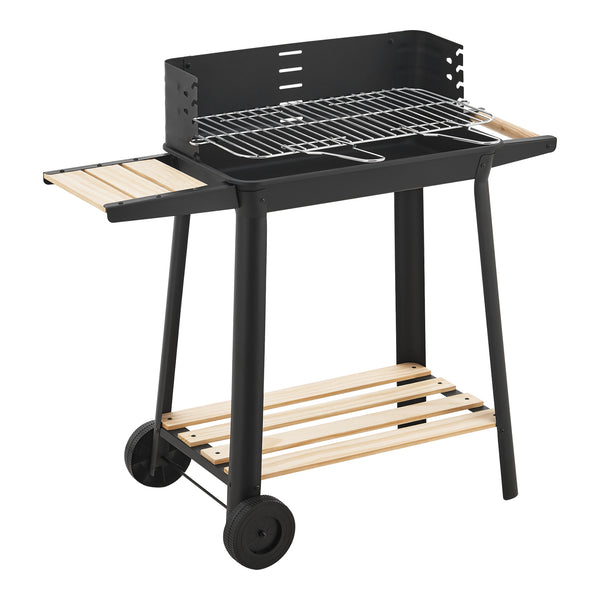 Carrello BBQ Grill Austin 78x86x30cm Nero