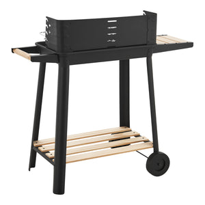 Carrello BBQ Grill Austin 78x86x30cm Nero