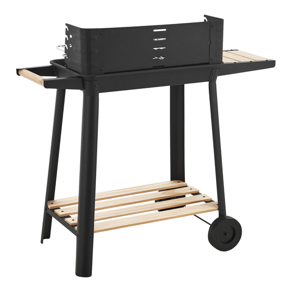 Carrello BBQ Grill Austin 78x86x30cm Nero