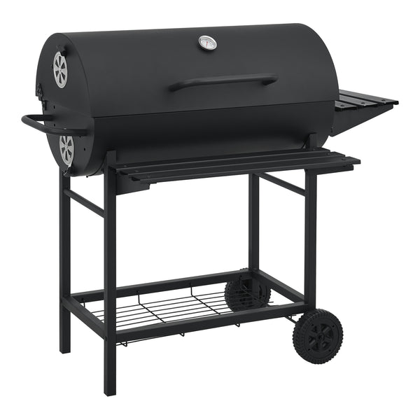 BBQ Cart Grill Dallas 95x108x61cm Black