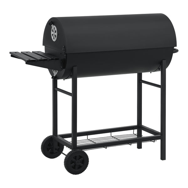 BBQ Cart Grill Dallas 95x108x61cm Black