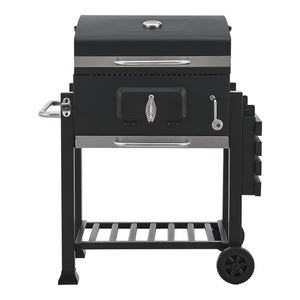 Chariot de barbecue Houston 105x114x47,5cm Noir