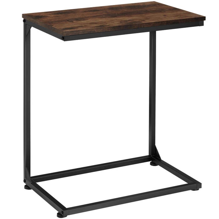 Beistelltisch Cardiff Industrial Holz dunkel, rustikal