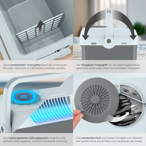 Electric cooling and warming box
