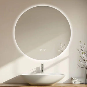 Runder LED Badezimmerspiegel Aurora