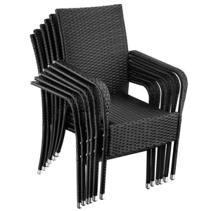 Rattanstuhl Girona 6er Set