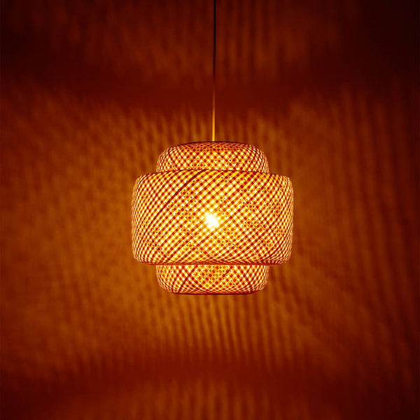 Deckenleuchte Lignea Lux aus Bambus