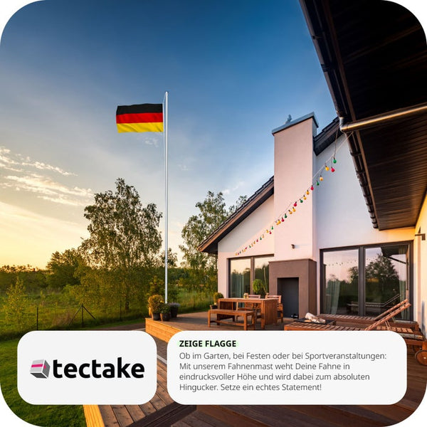 Aluminium Fahnenmast Deutschland