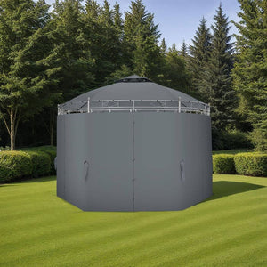 Gartenpavillon Siana anthrazit