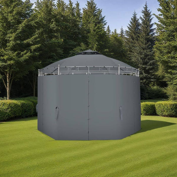 Gartenpavillon Siana anthrazit