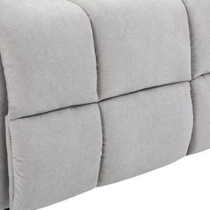 Massagesessel mit Wärmefunktion Flanell 83 cm x 95 cm x 105 cm