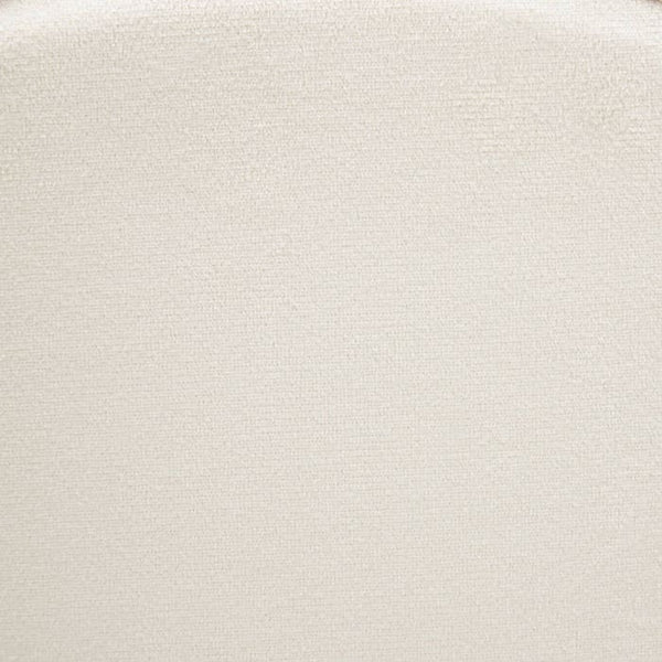 Sitzhocker mit Stauraum Altu XL Samtoptik creme-weiß