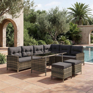 Rattan Lounge Barletta natur