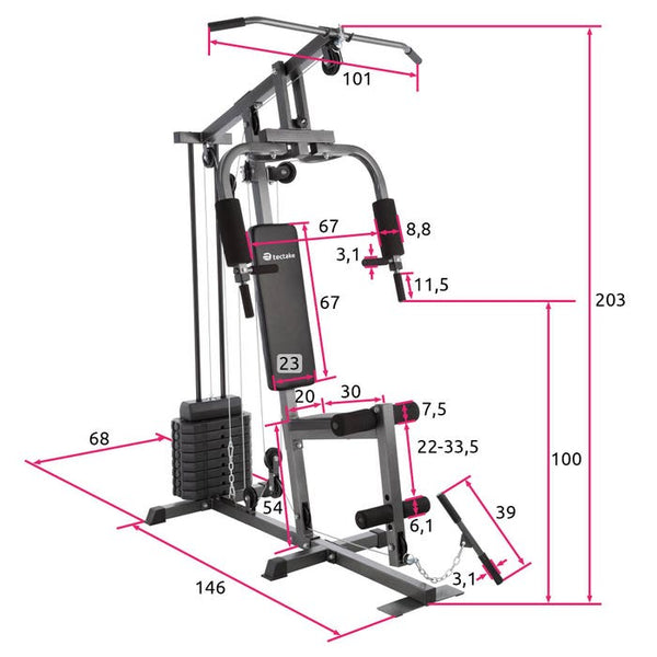 Kraftstation home gym