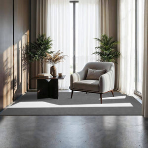 Tapis à poils courts Soft Zone gris 120 x 170 cm