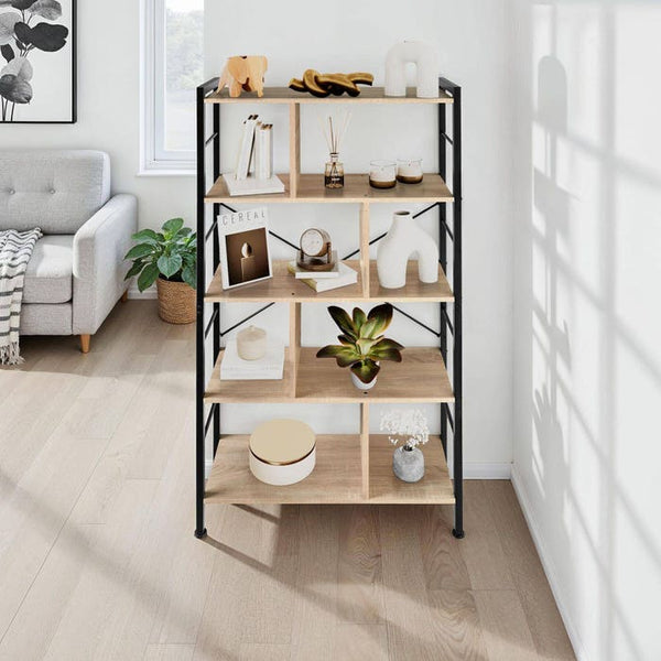 Regal Charleston Industrial Holz hell, Eiche Sonoma