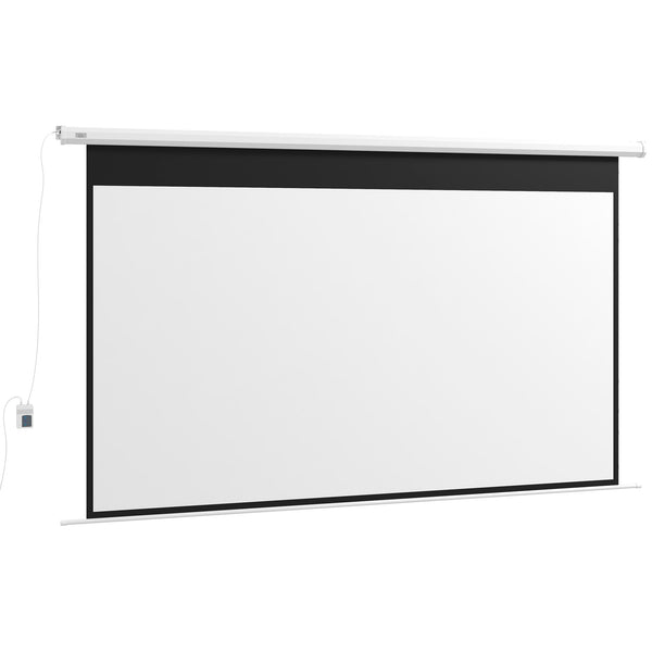 Beamer Leinwand motorisiert für Heimkino 16:9 120 Zoll weiss