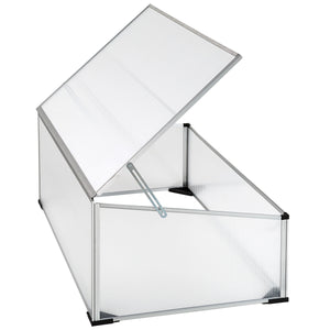 Frühbeet 102 x 61 x 41 / 31 cm