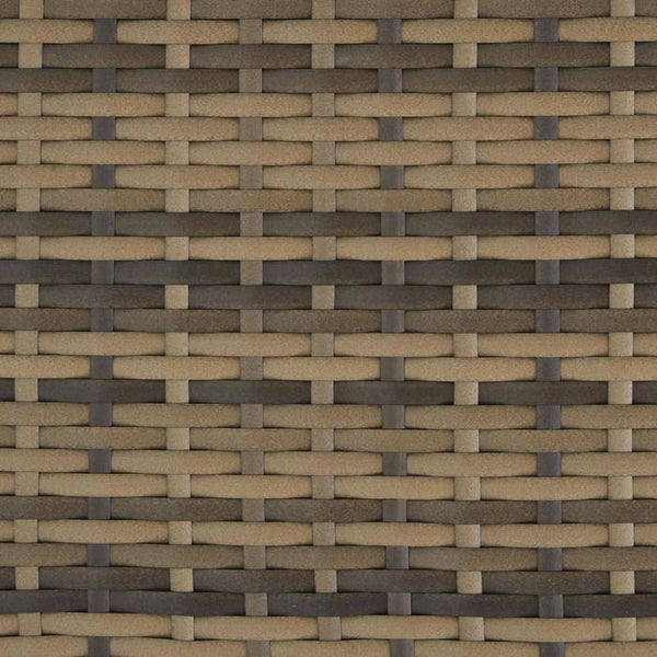 Rattan Lounge Lucca natur/dunkelgrau