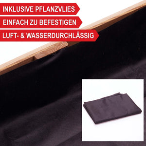 Beetrahmen Holz 3er Set stapelbar nachhaltig