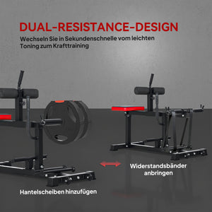 Beintrainingsbank für Wadenheben Fitnessgerät für zuhause