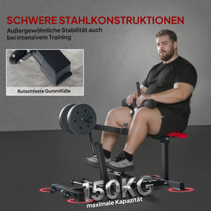Beintrainingsbank für Wadenheben Fitnessgerät für zuhause