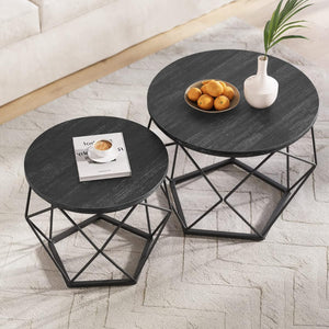 Beistelltisch Couchtisch 2er Set
