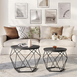 Beistelltisch Couchtisch 2er Set