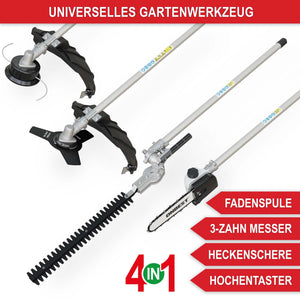 Benzin Multitool Tom 4-in-1 Gartenwerkzeug