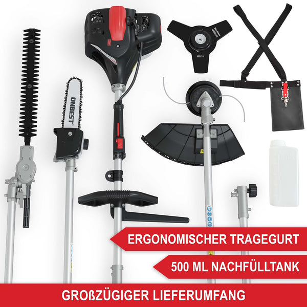 Benzin Multitool Tom 4-in-1 Gartenwerkzeug