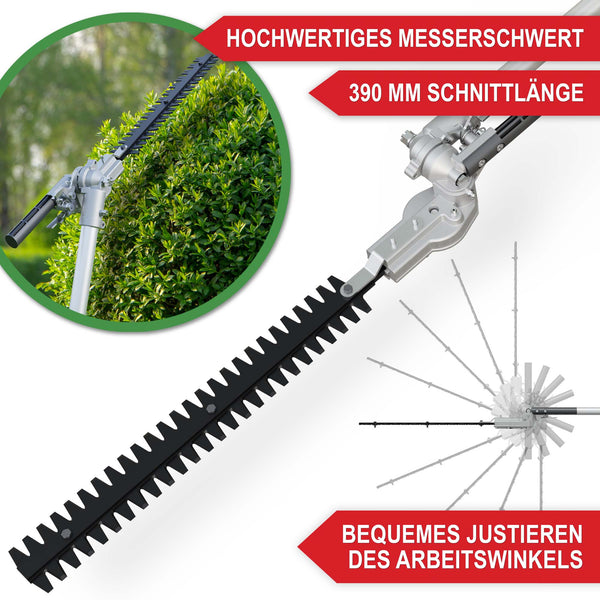 Benzin Multitool Tom 4-in-1 Gartenwerkzeug