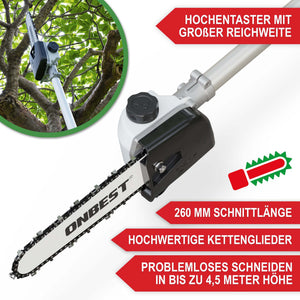 Benzin Multitool Tom 4-in-1 Gartenwerkzeug