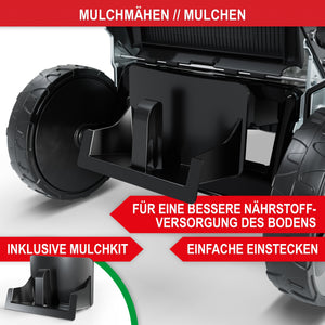 Benzin Rasenmäher Simon 6.5PS mit Mulchkit