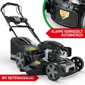 Benzin Rasenmäher Simon 6.5PS mit Mulchkit