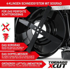 Benzin Rasenmäher Simon 6.5PS mit Mulchkit