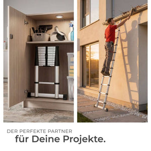 Aluminium Teleskopleiter