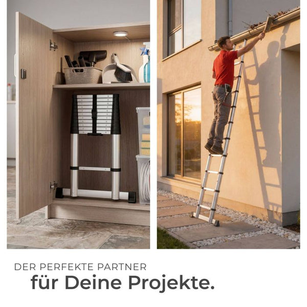 Aluminium Teleskopleiter