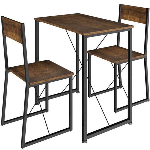 Sitzgruppe Margate Industrial Holz dunkel, rustikal