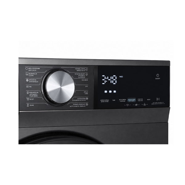 Kibernetik MSWS522 MasterSeries Waschmaschine 9kg A-10% Klasse Titan