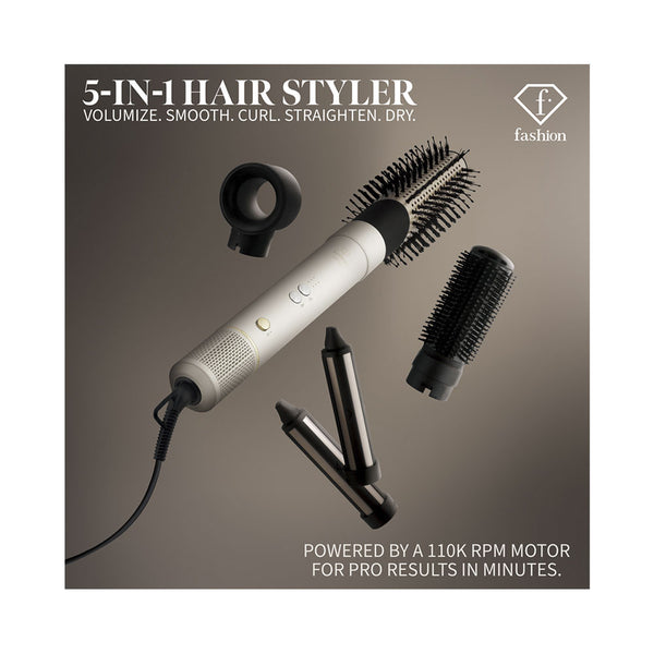 fashion 5 in 1 Professionelles Haarstyling-Gerät Cream Gold Collection