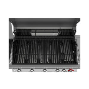 Gasgrill Expert 6 Brenner + Seitenbrenner Edelstahl