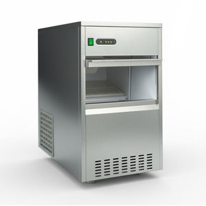 Kibernetik Profi-Eiswürfelmaschine Hohlkegel 26kg/Tag 7kg Speicher