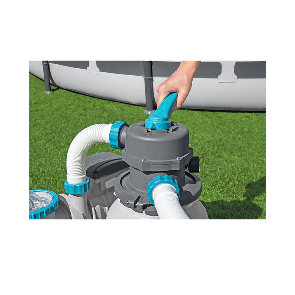 Bestway Flowclear Sandfilteranlage mit Zeitschaltuhr 5.678 l/h