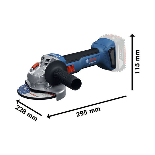 Bosch 3-teiliges Set 18V GSB + GBH + GWS + 2x GBA 4.0Ah + GAL18V-40 0.615.A50.0AG
