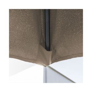CONTINI Sonnenschirm Ø 3m taupe