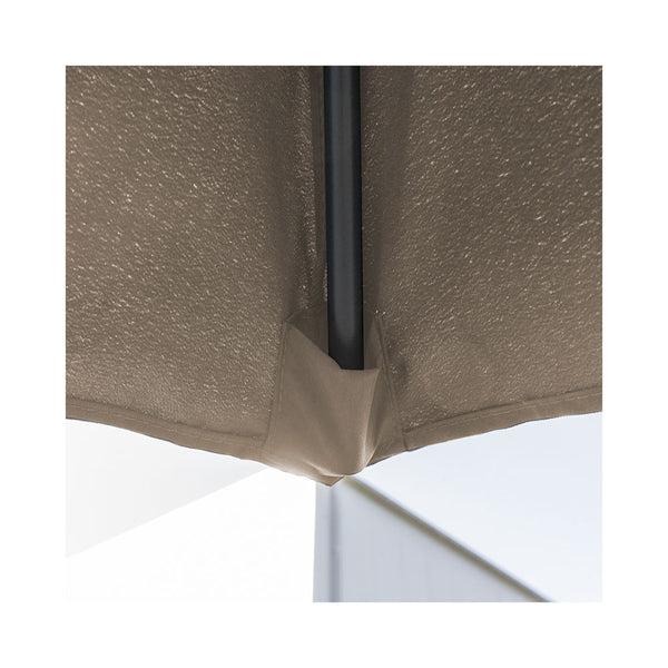 CONTINI Sonnenschirm Ø 3m taupe