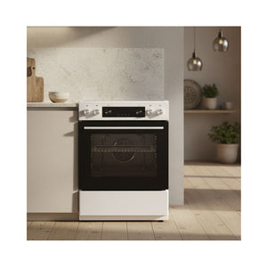 Kibernetik MasterSeries Backofen freistehend 400V Weiss 60cm